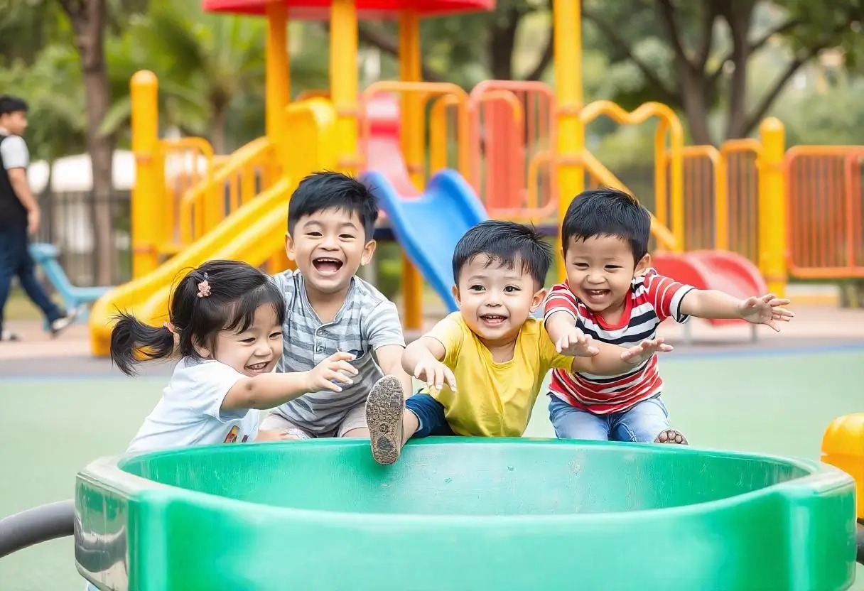 REKOMENDASI PERMAINAN PLAYGROUND YANG BANYAK MANFAAT UNTUK PERKEMBANGAN  SIE KECIL